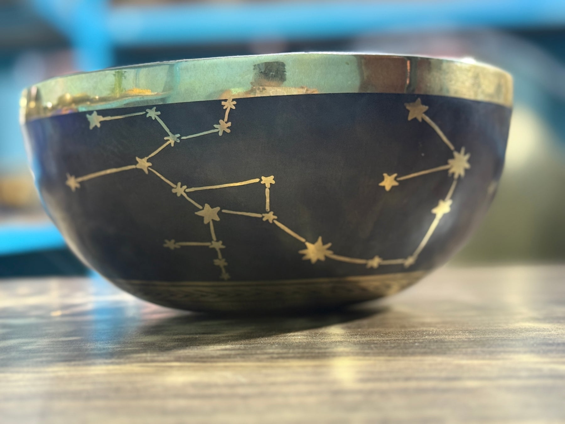 The Sagittarius Singing Bowl - 9 inch Large | Handmade In Nepal