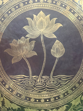 27 Inch Bronze Gong Handmade In Nepal One of One 0017