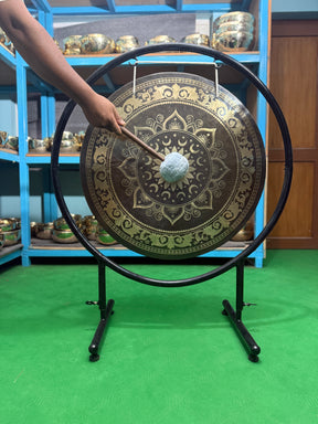 27 Inch Bronze Gong Handmade In Nepal One of One 0018