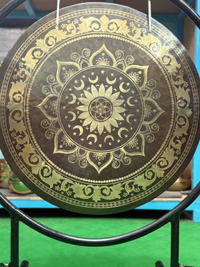 27 Inch Bronze Gong Handmade In Nepal One of One 0018
