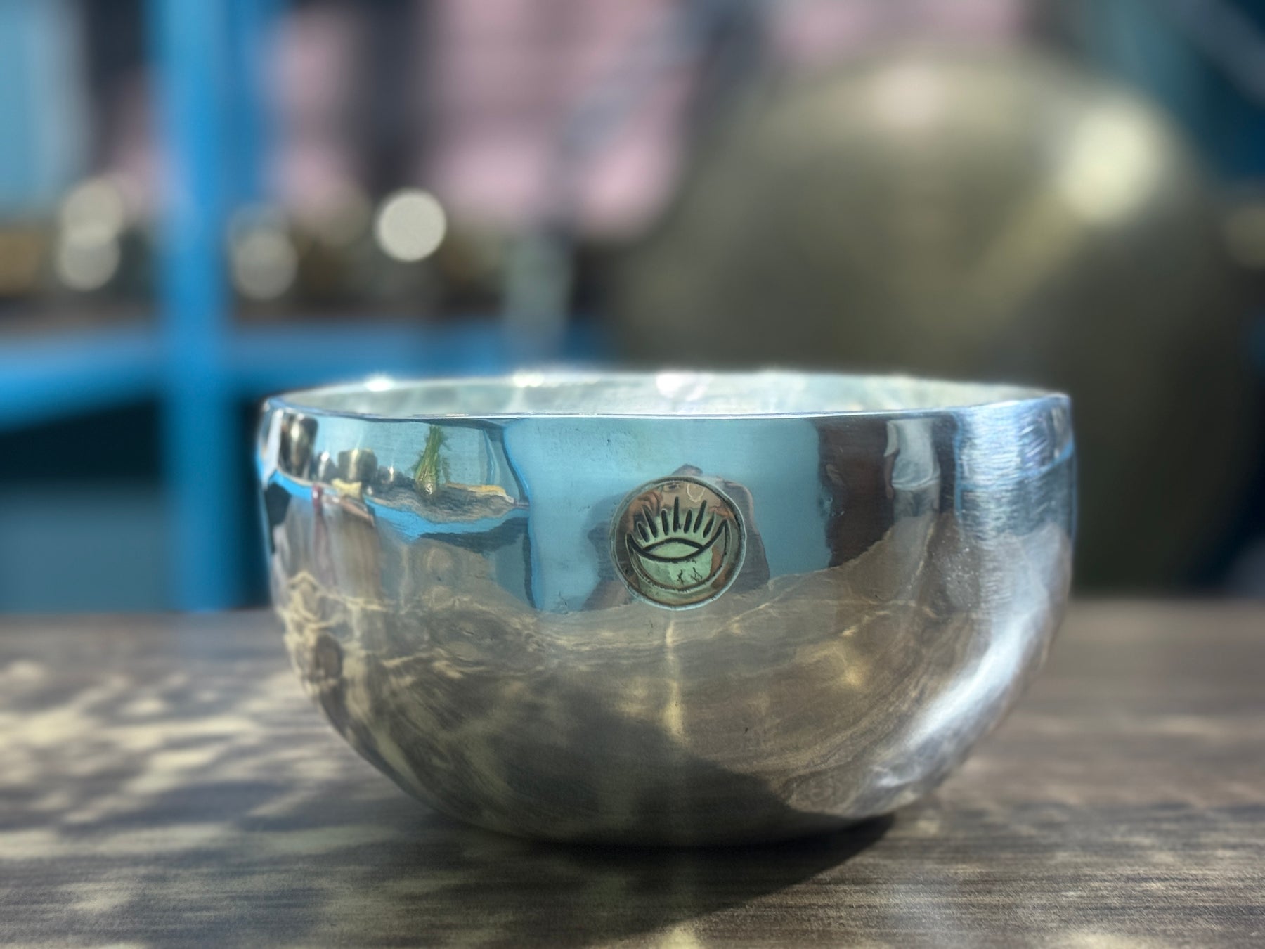 The Silver Singing Bowl: 7 inch | Silver Plated Singing Bowl