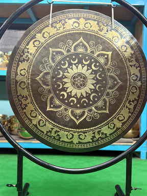 27 Inch Bronze Gong Handmade In Nepal One of One 0018