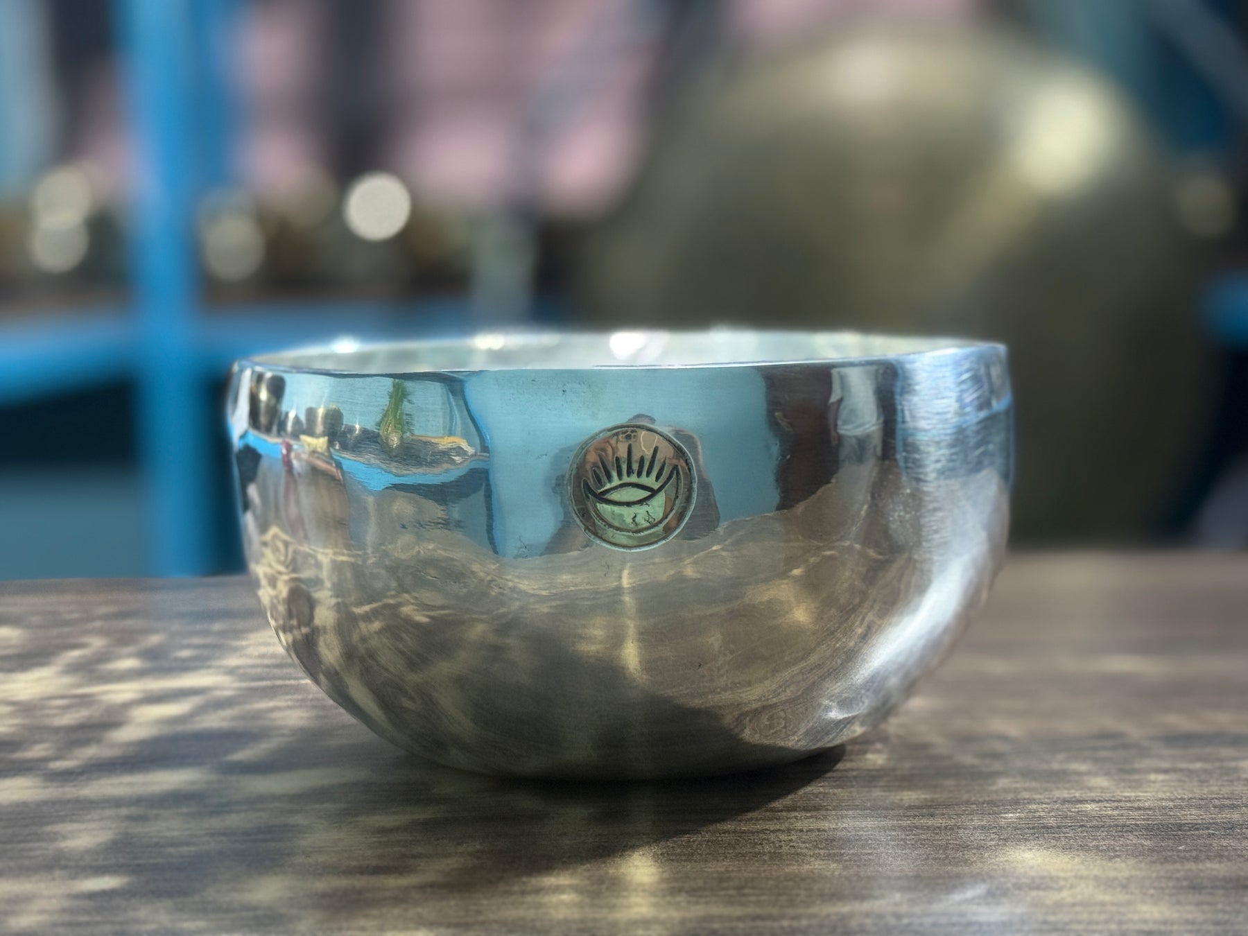 The Silver Singing Bowl: 7 inch | Silver Plated Singing Bowl