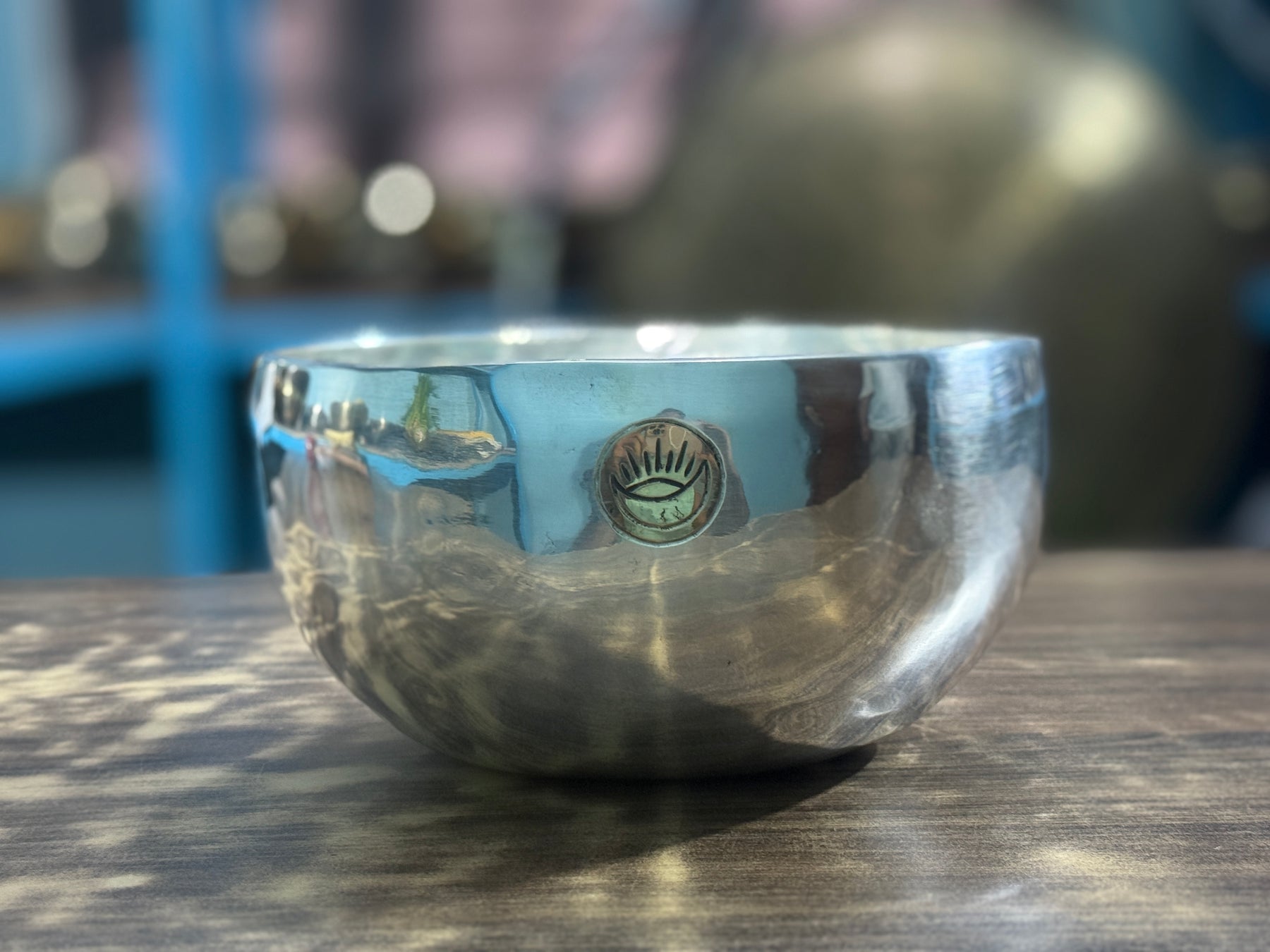 The Silver Singing Bowl: 7 inch | Silver Plated Singing Bowl
