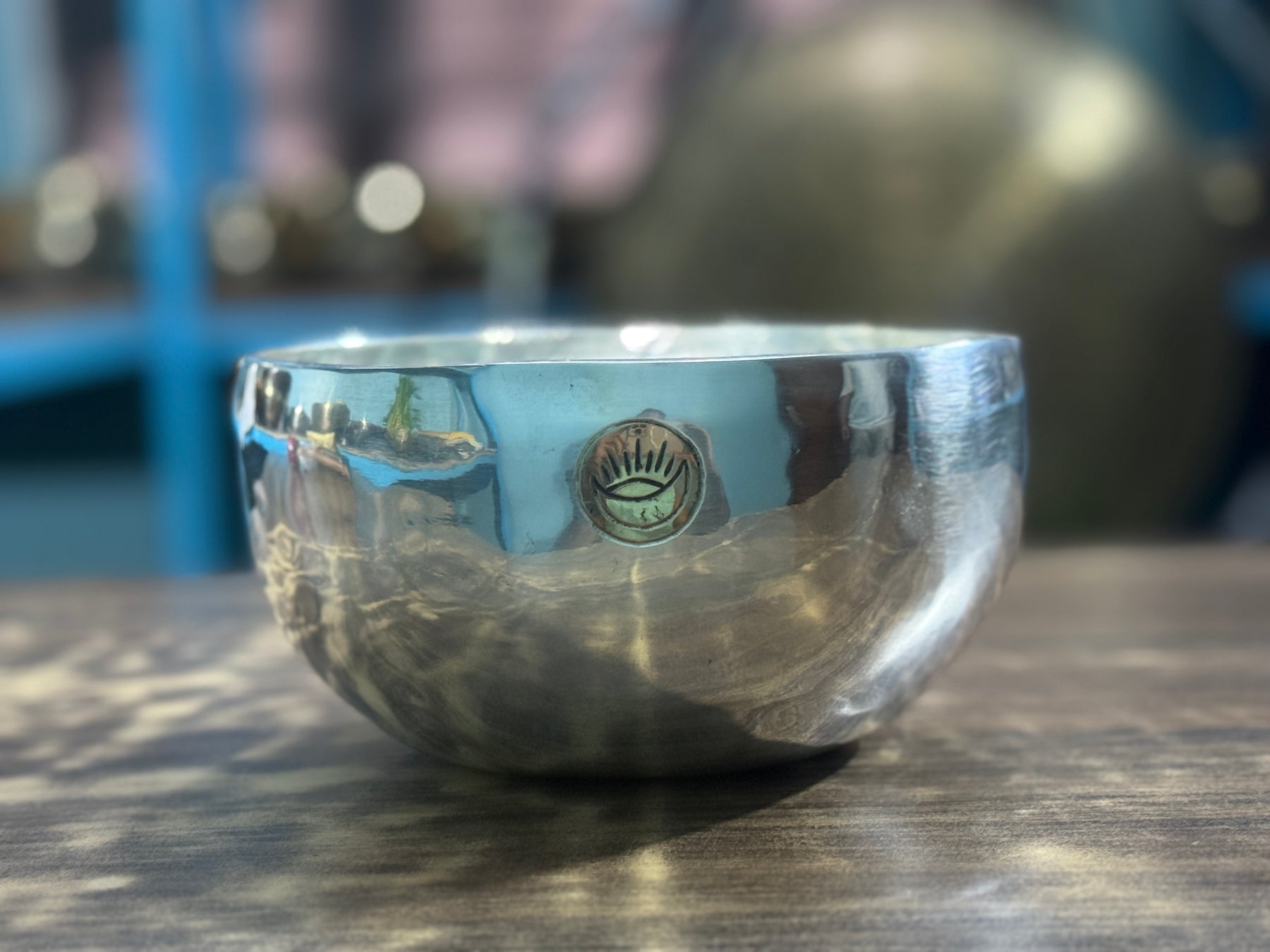 The Silver Singing Bowl: 7 inch | Silver Plated Singing Bowl