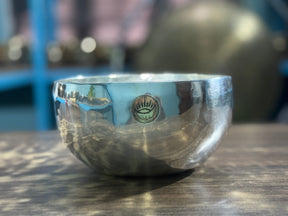 The Silver Singing Bowl: 7 inch | Silver Plated Singing Bowl