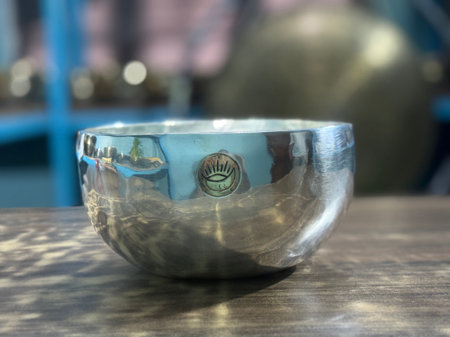 The Silver Singing Bowl: 7 inch | Silver Plated Singing Bowl