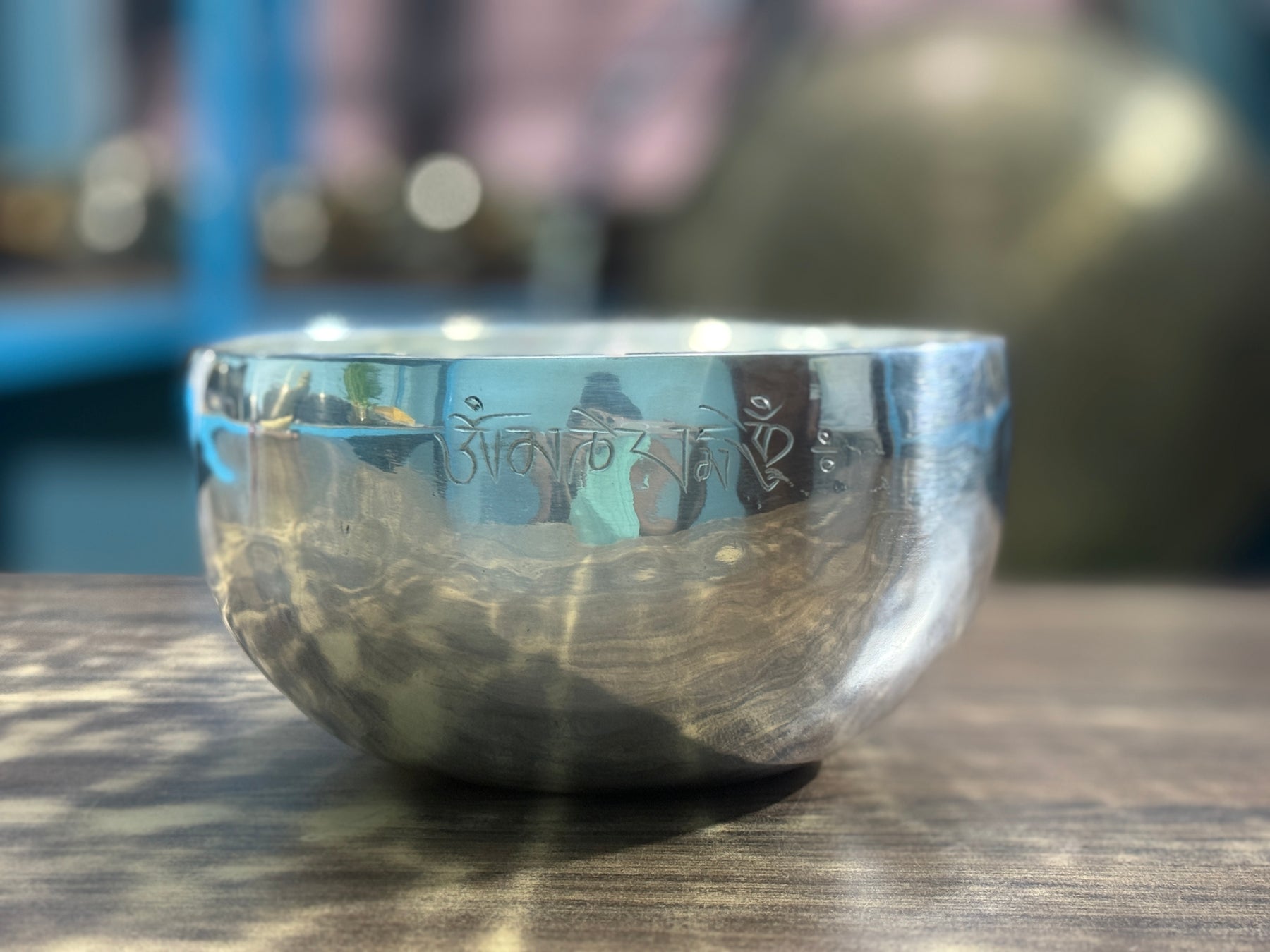 The Silver Singing Bowl: 7 inch | Silver Plated Singing Bowl