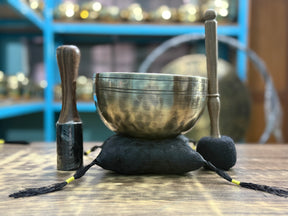 The Ohm Deep Rim Bronze Trio: 12in, 8.5in, 6in Extra Thick Rim Three Bowl Set