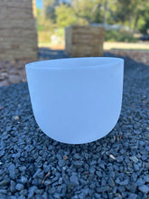 The Weathered Collection: 13 inch, D4 Perfect Pitch Frosted Crystal Singing Bowl Bowl