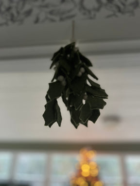 Handmade Felt Mistletoe: Made By Women's Collection In Nepal