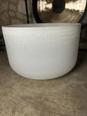 The Largest Crystal Singing Bowl In The World: 32 Inch Diameter First Octave Resonant Instrument