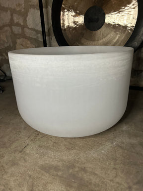 The Largest Crystal Singing Bowl In The World: 32 Inch Diameter First Octave Resonant Instrument