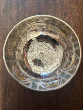 The Lumina: 8 Inch Handmade Singing Bowl With MicroEtchings