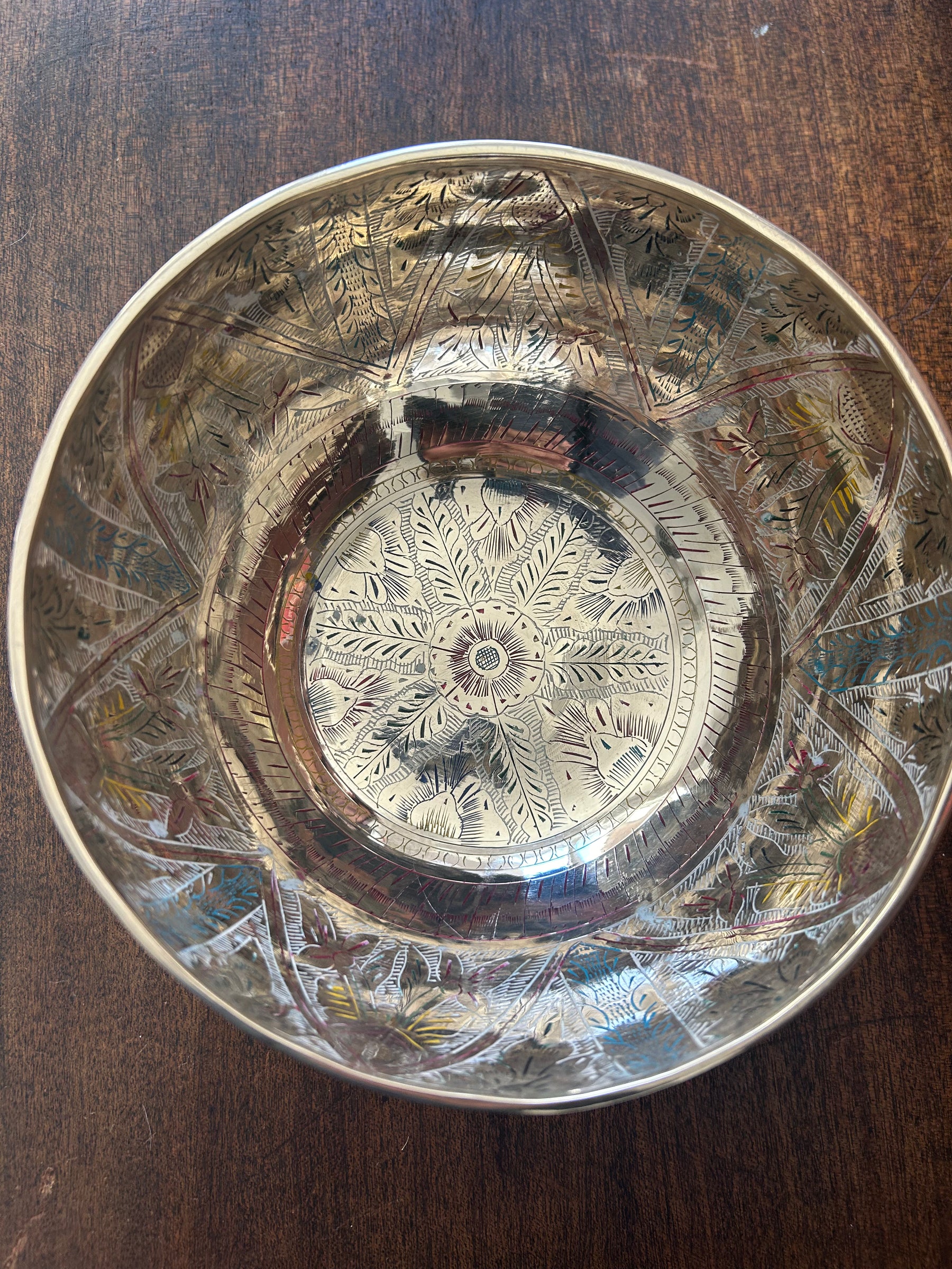 The Lumina: 8 Inch Handmade Singing Bowl With MicroEtchings