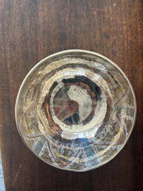 The Lumina: 8 Inch Handmade Singing Bowl With MicroEtchings