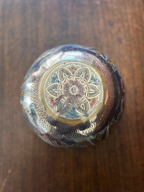 The Lumina: 8 Inch Handmade Singing Bowl With MicroEtchings