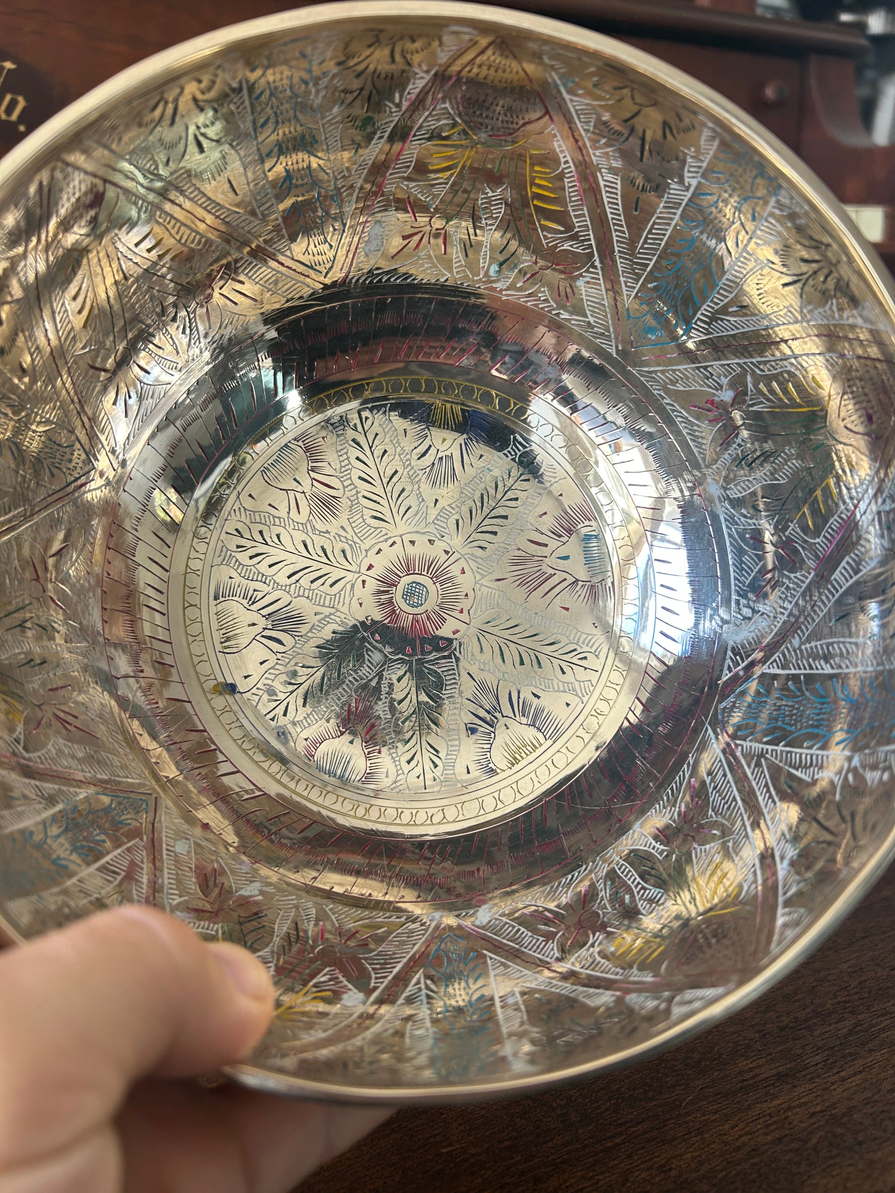 The Lumina: 8 Inch Handmade Singing Bowl With MicroEtchings