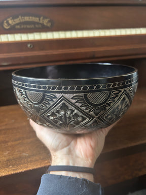 The Winter Midnight Singing Bowl: 8 Inch Bell Bronze One Time Release