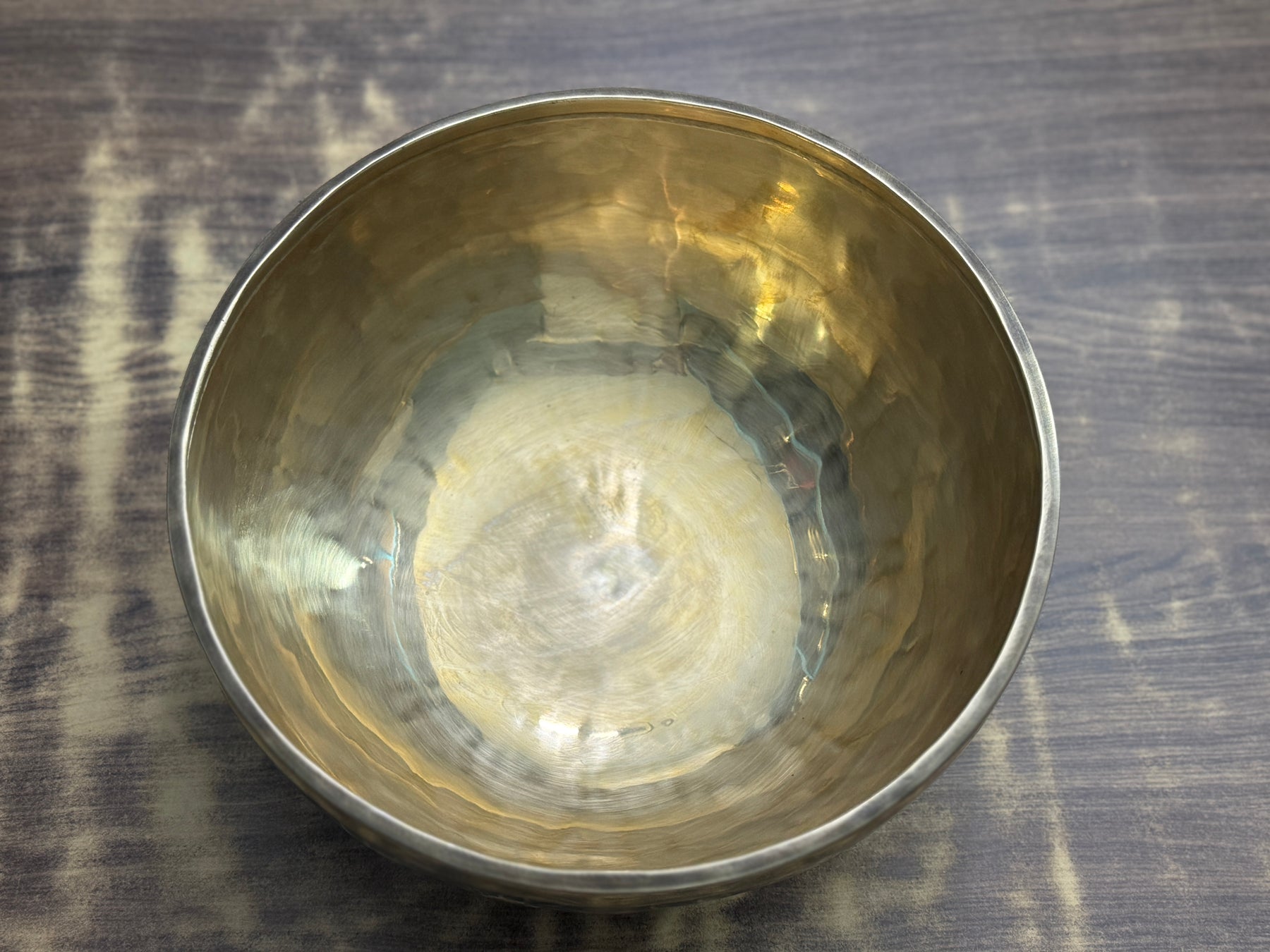 The Hummingbird's Garden. 8.5 Inch Hand-Painted Singing Bowl. Limited Edition Run