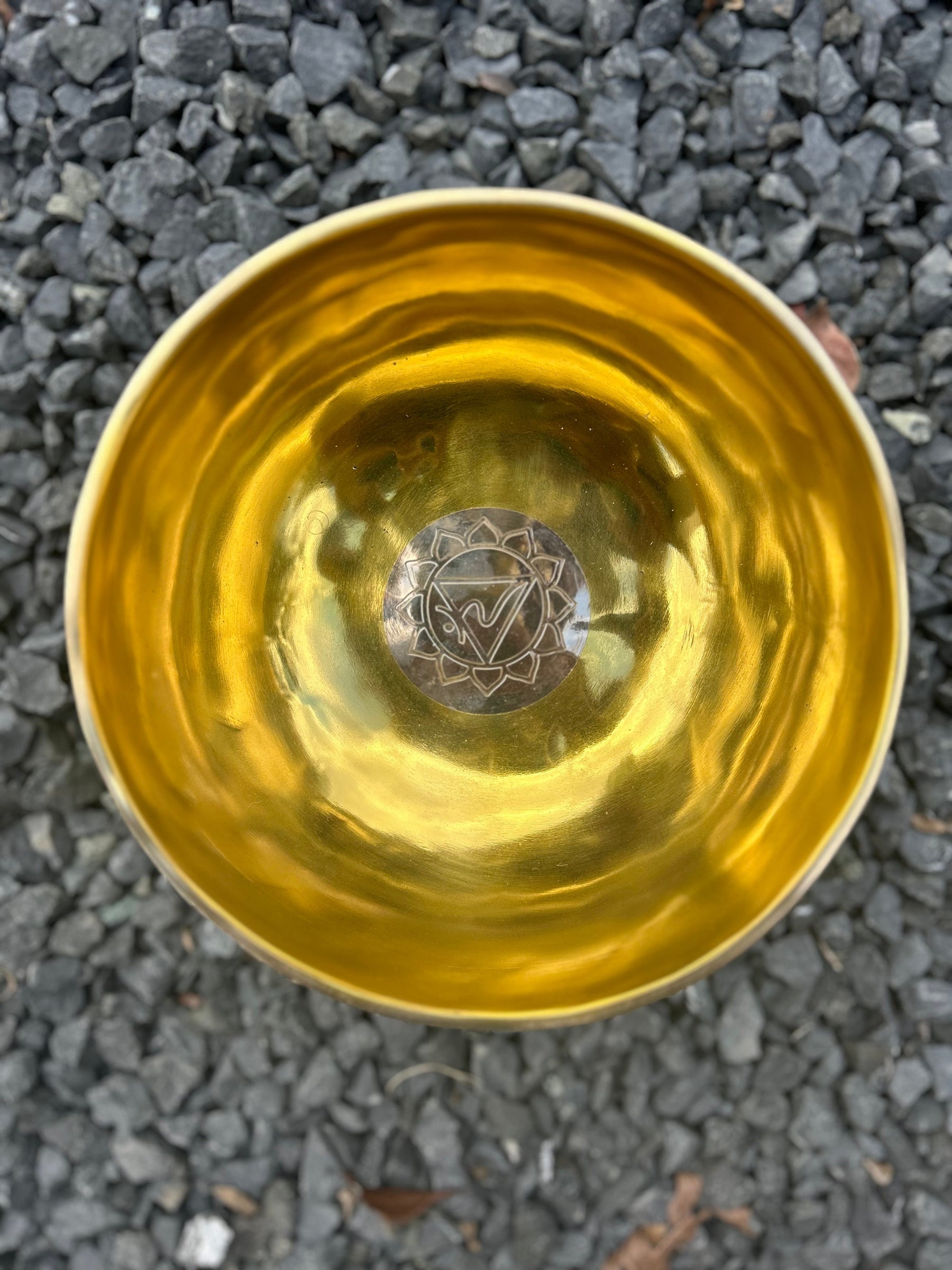 The Weathered Collection: 8.5 Inch Limited Edition E-Note Solar Plexus Sonic Sculpture - Series of 5