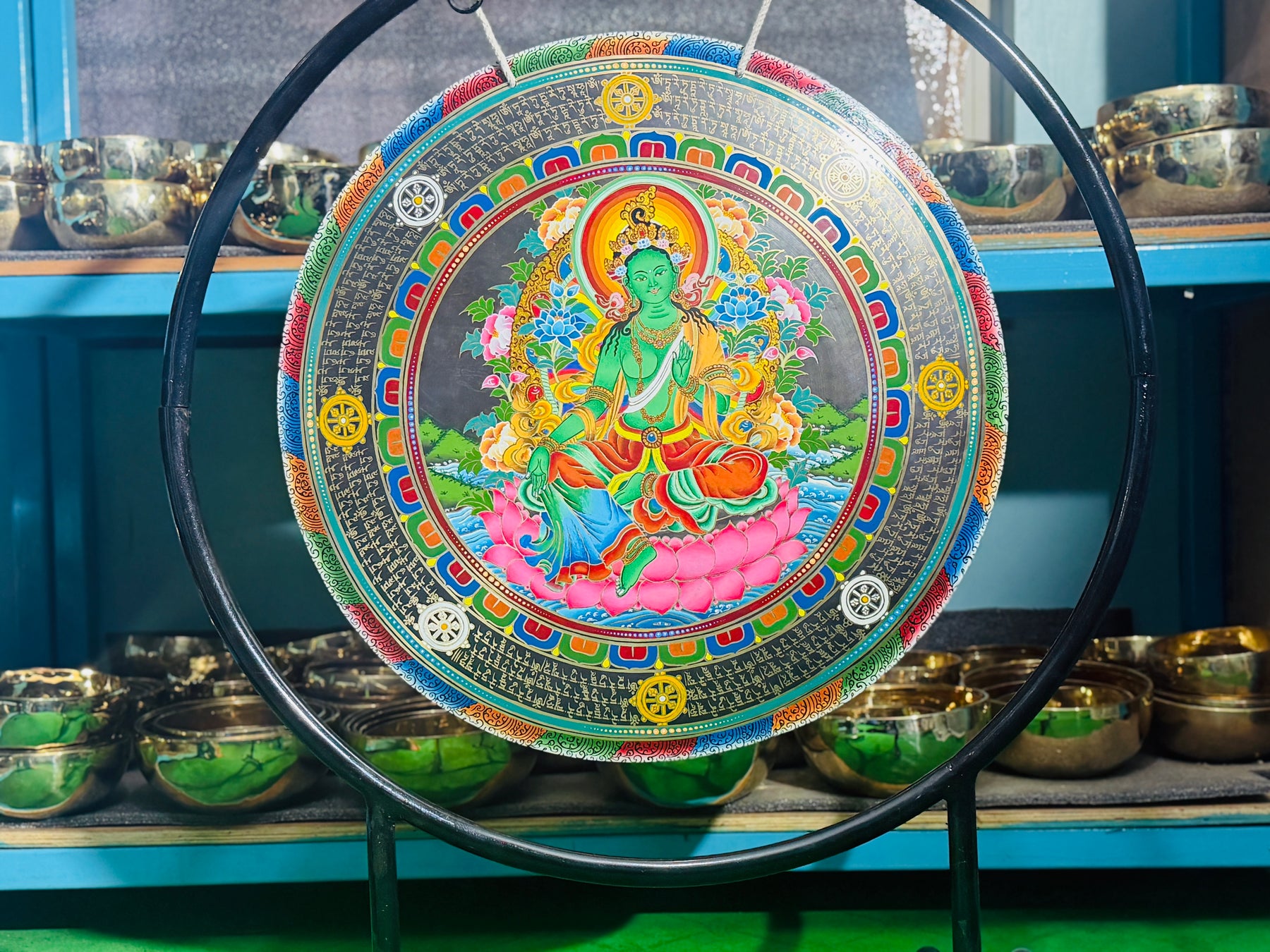 26 Inch Bronze Gong Handmade In Nepal One of One 0032