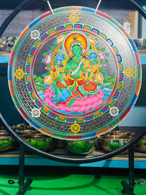 26 Inch Bronze Gong Handmade In Nepal One of One 0032