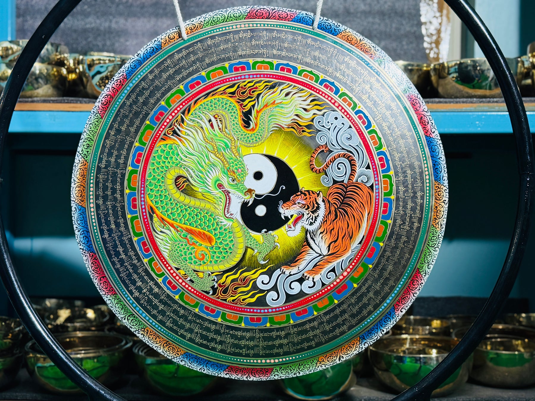 26 Inch Bronze Gong Handmade In Nepal One of One 0033