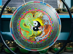 26 Inch Bronze Gong Handmade In Nepal One of One 0033