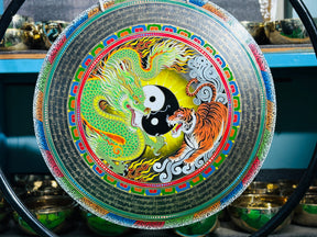 26 Inch Bronze Gong Handmade In Nepal One of One 0033