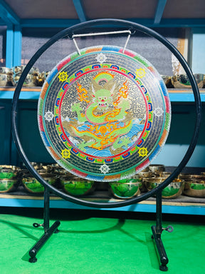 26 Inch Bronze Gong Handmade In Nepal One of One 0034