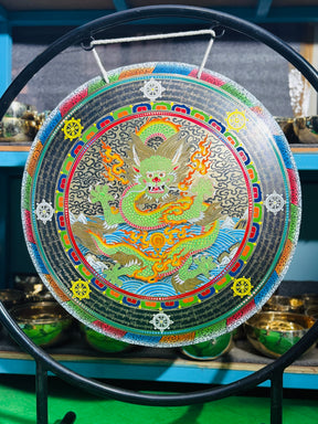 26 Inch Bronze Gong Handmade In Nepal One of One 0034