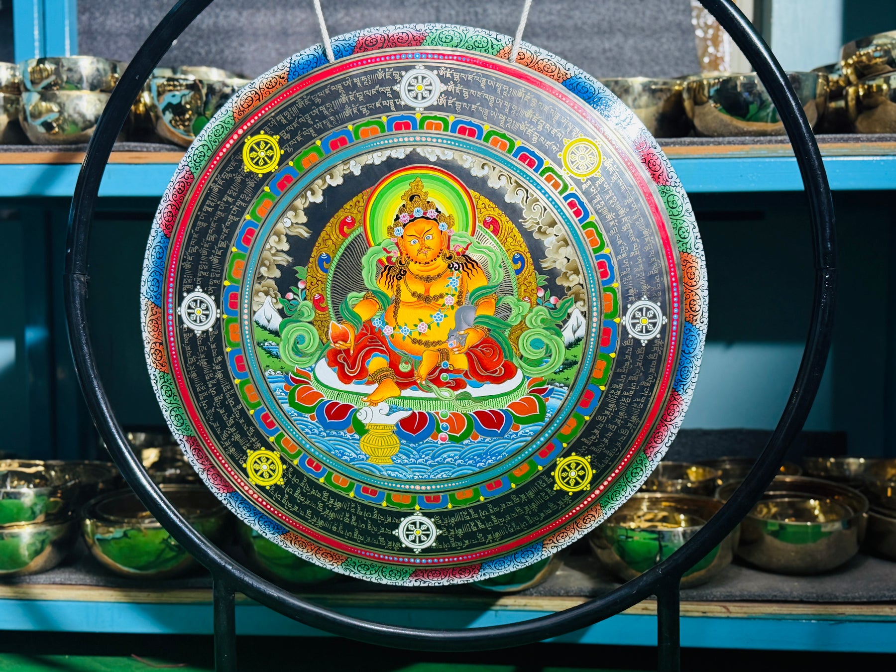 26 Inch Bronze Gong Handmade In Nepal One of One 0035