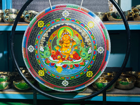 26 Inch Bronze Gong Handmade In Nepal One of One 0035