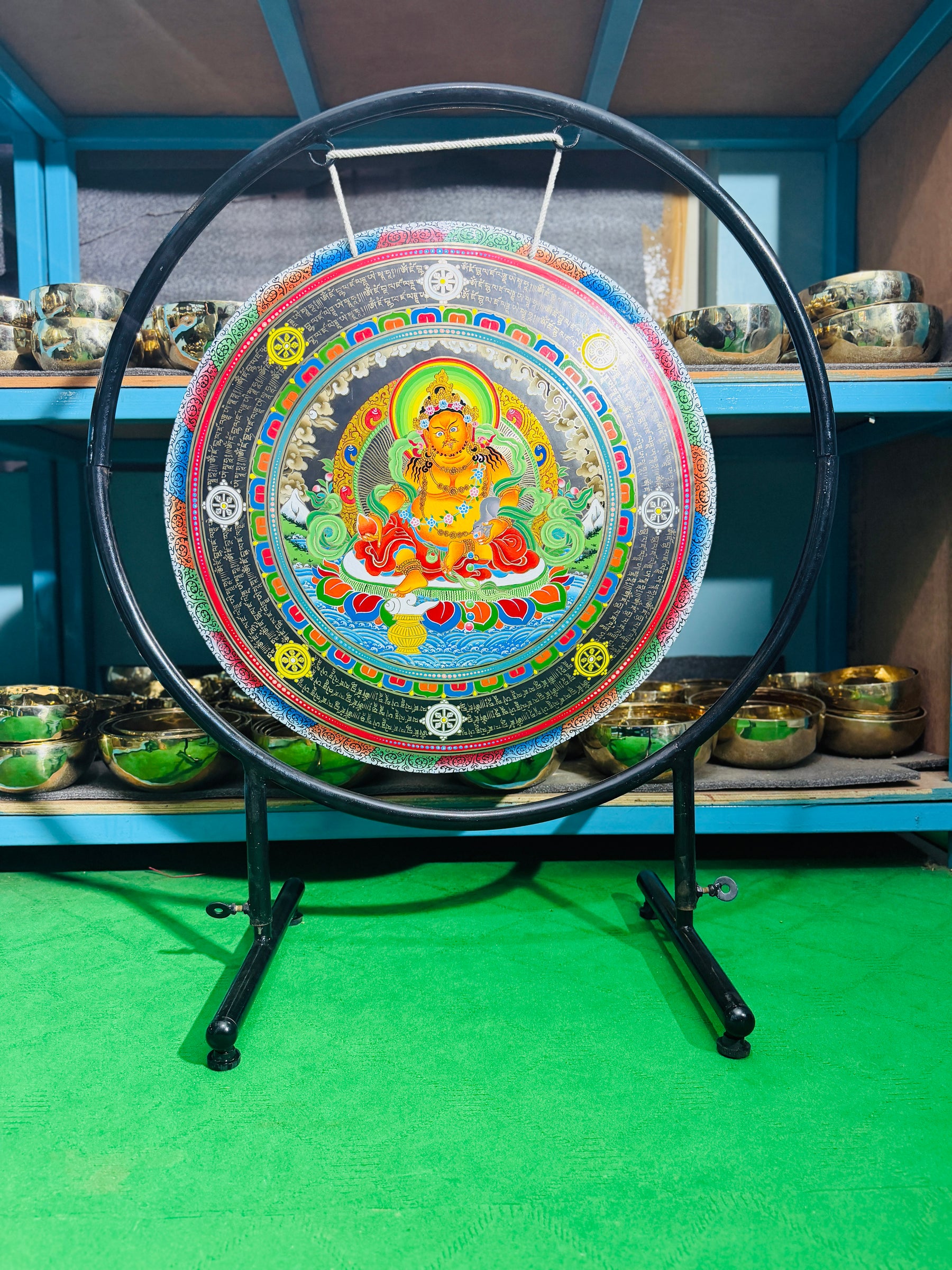 26 Inch Bronze Gong Handmade In Nepal One of One 0035