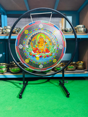 26 Inch Bronze Gong Handmade In Nepal One of One 0035