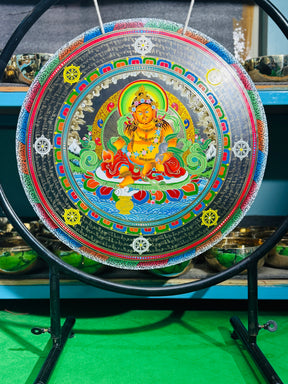 26 Inch Bronze Gong Handmade In Nepal One of One 0035