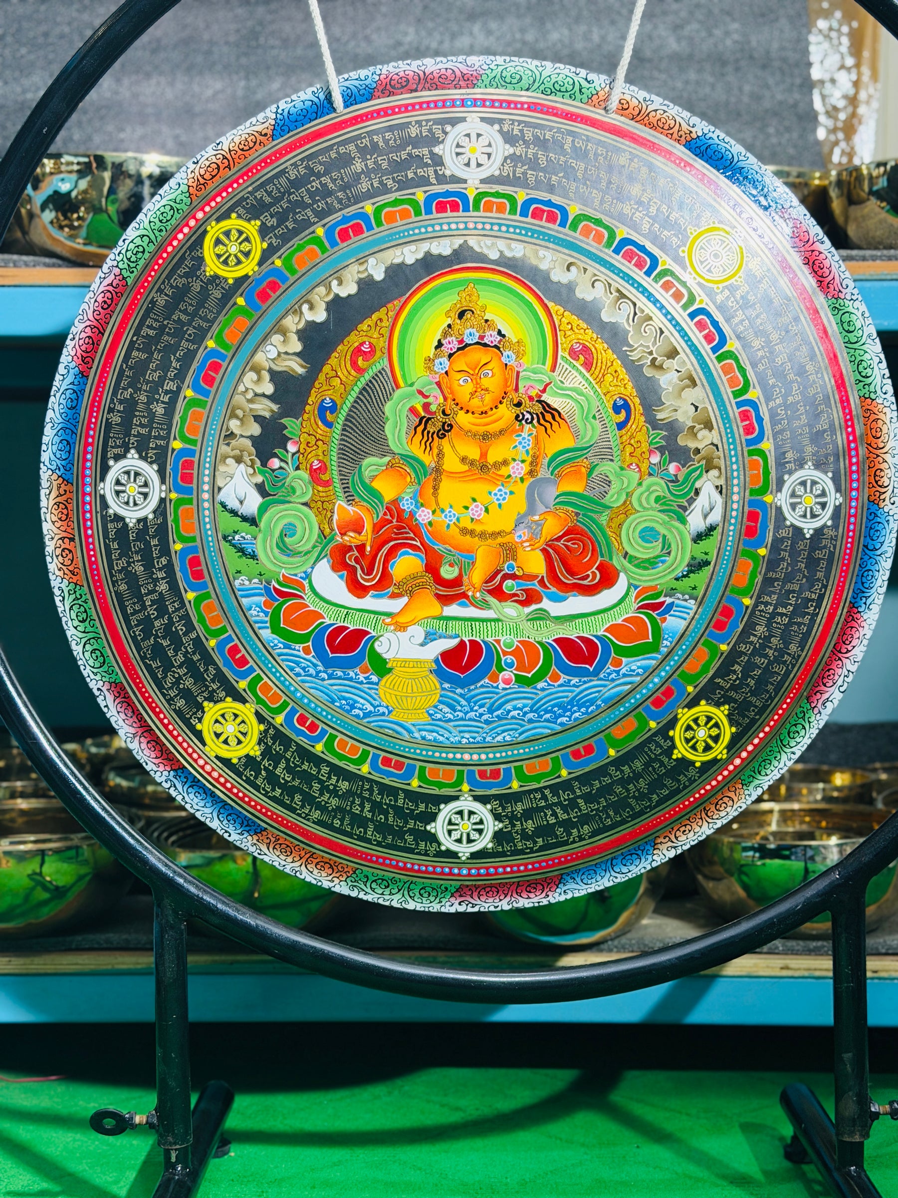 26 Inch Bronze Gong Handmade In Nepal One of One 0035