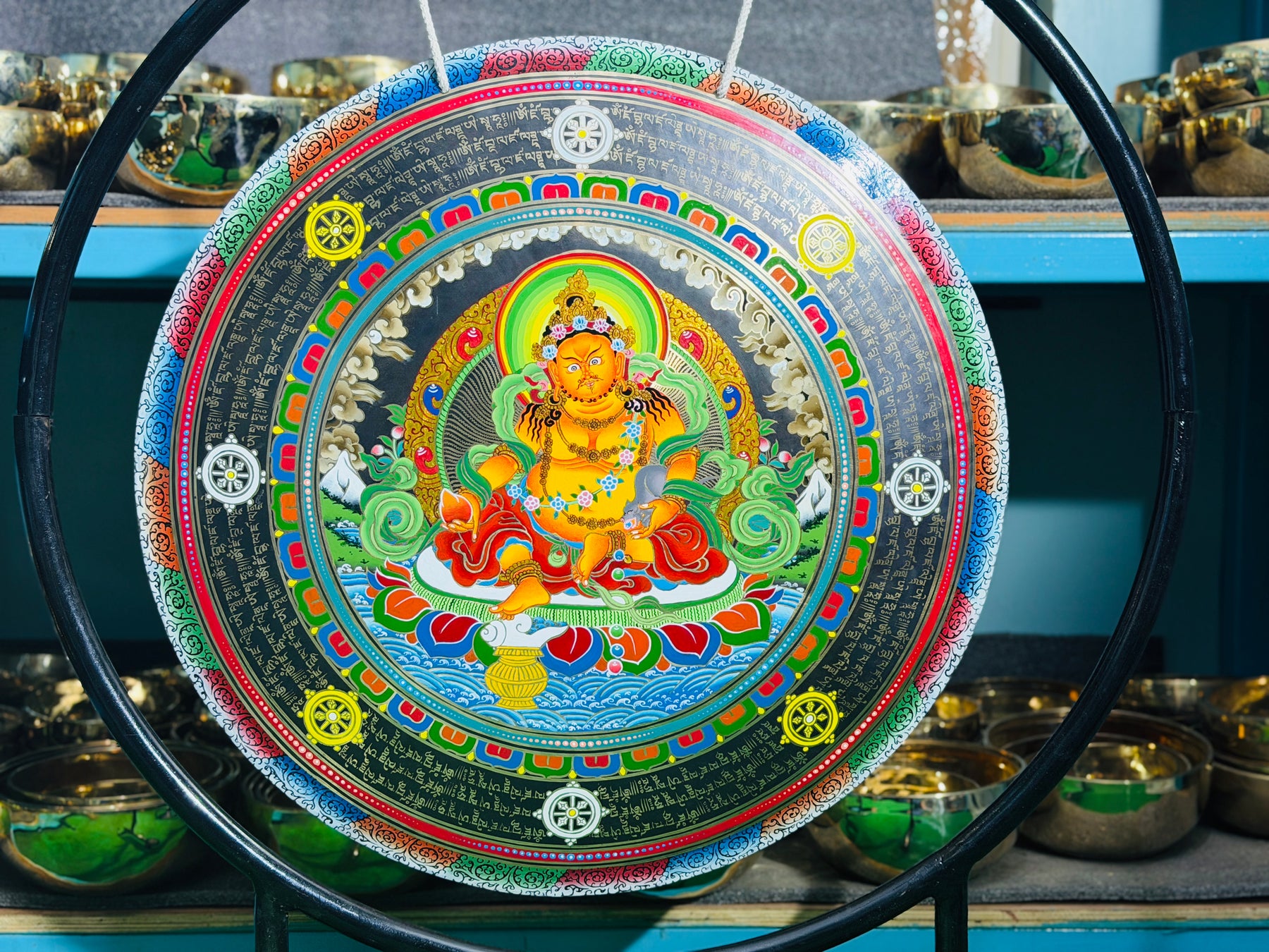 26 Inch Bronze Gong Handmade In Nepal One of One 0035