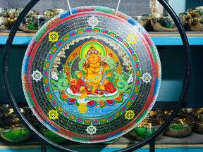 26 Inch Bronze Gong Handmade In Nepal One of One 0035