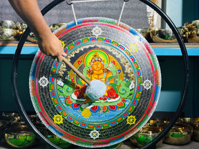 26 Inch Bronze Gong Handmade In Nepal One of One 0035