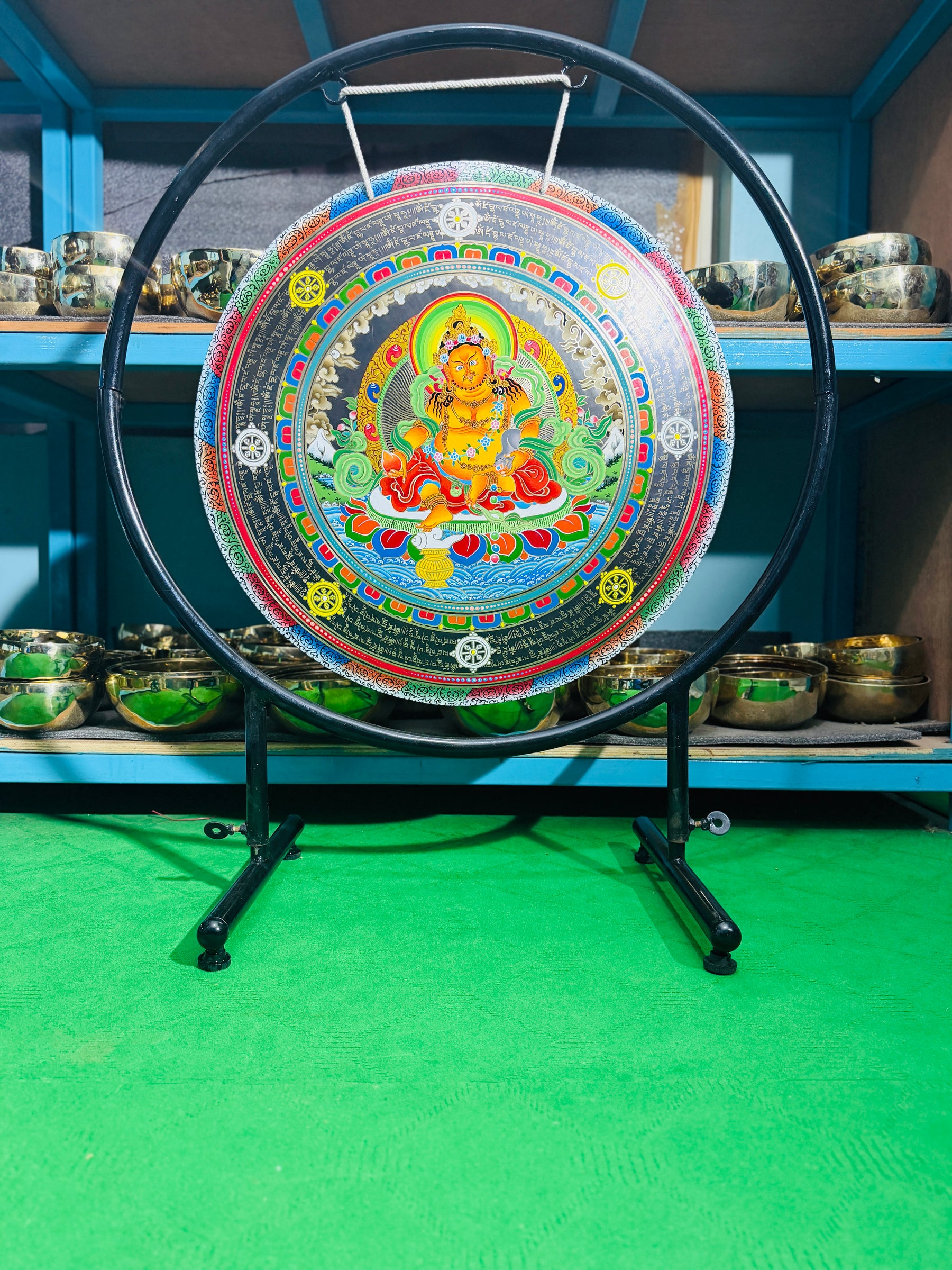 26 Inch Bronze Gong Handmade In Nepal One of One 0035