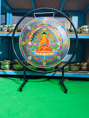 26 Inch Bronze Gong Handmade In Nepal One of One 0036