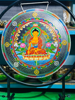 26 Inch Bronze Gong Handmade In Nepal One of One 0036