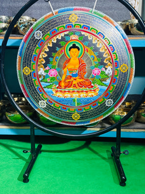 26 Inch Bronze Gong Handmade In Nepal One of One 0036