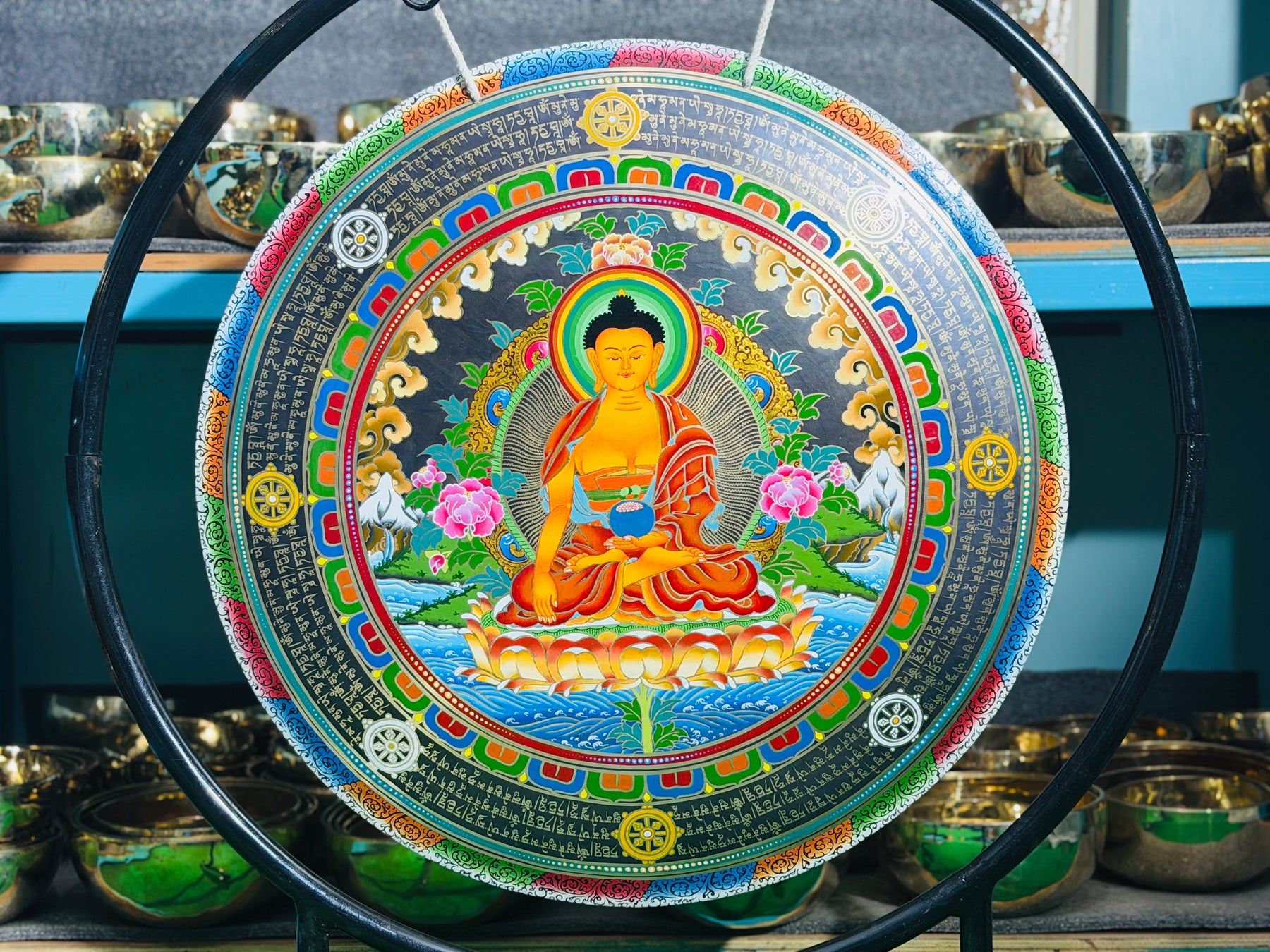 26 Inch Bronze Gong Handmade In Nepal One of One 0036