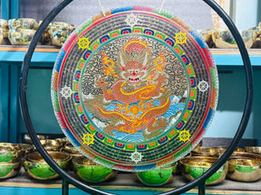 26 Inch Bronze Gong Handmade In Nepal One of One 0037
