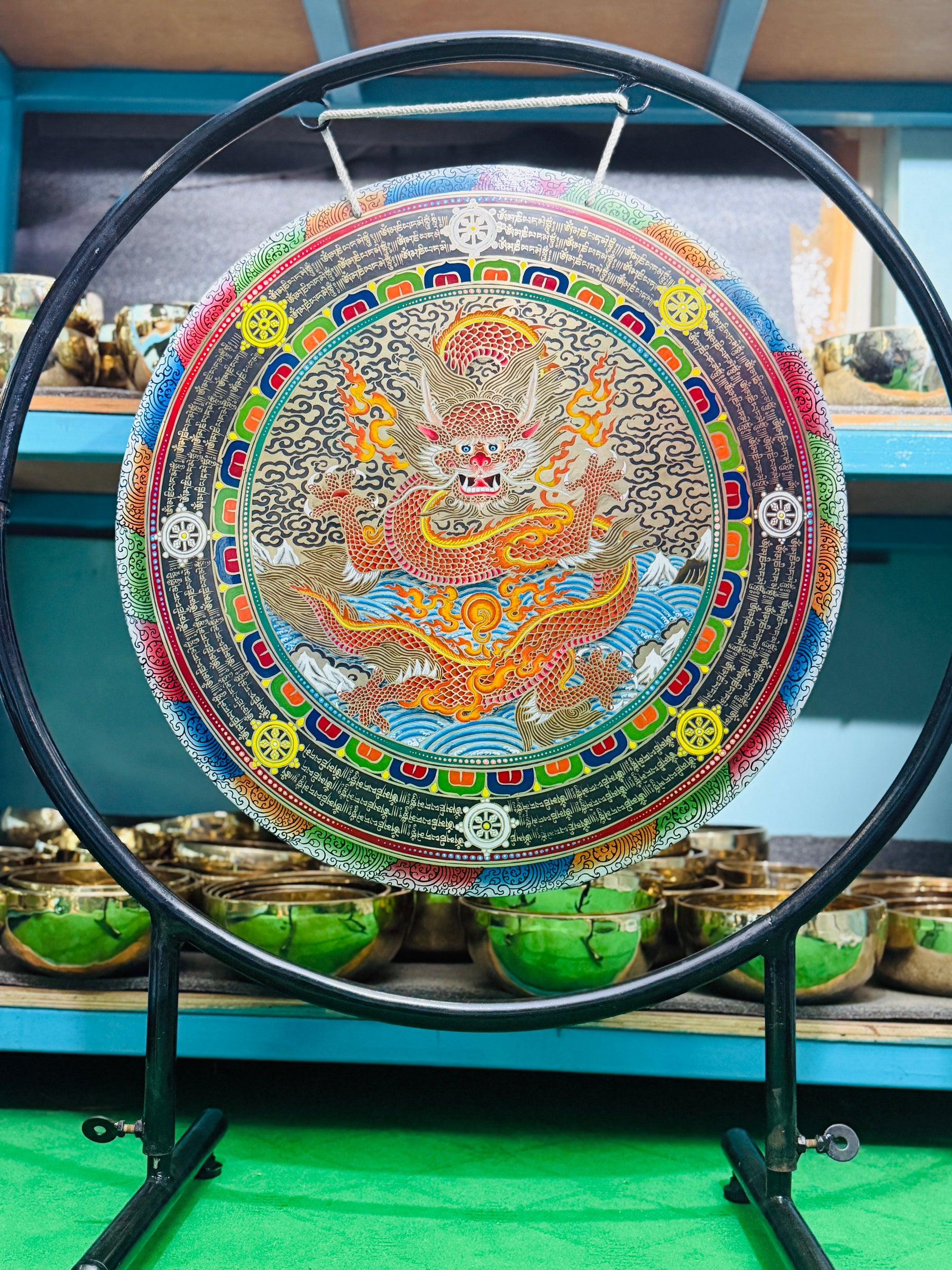 26 Inch Bronze Gong Handmade In Nepal One of One 0037