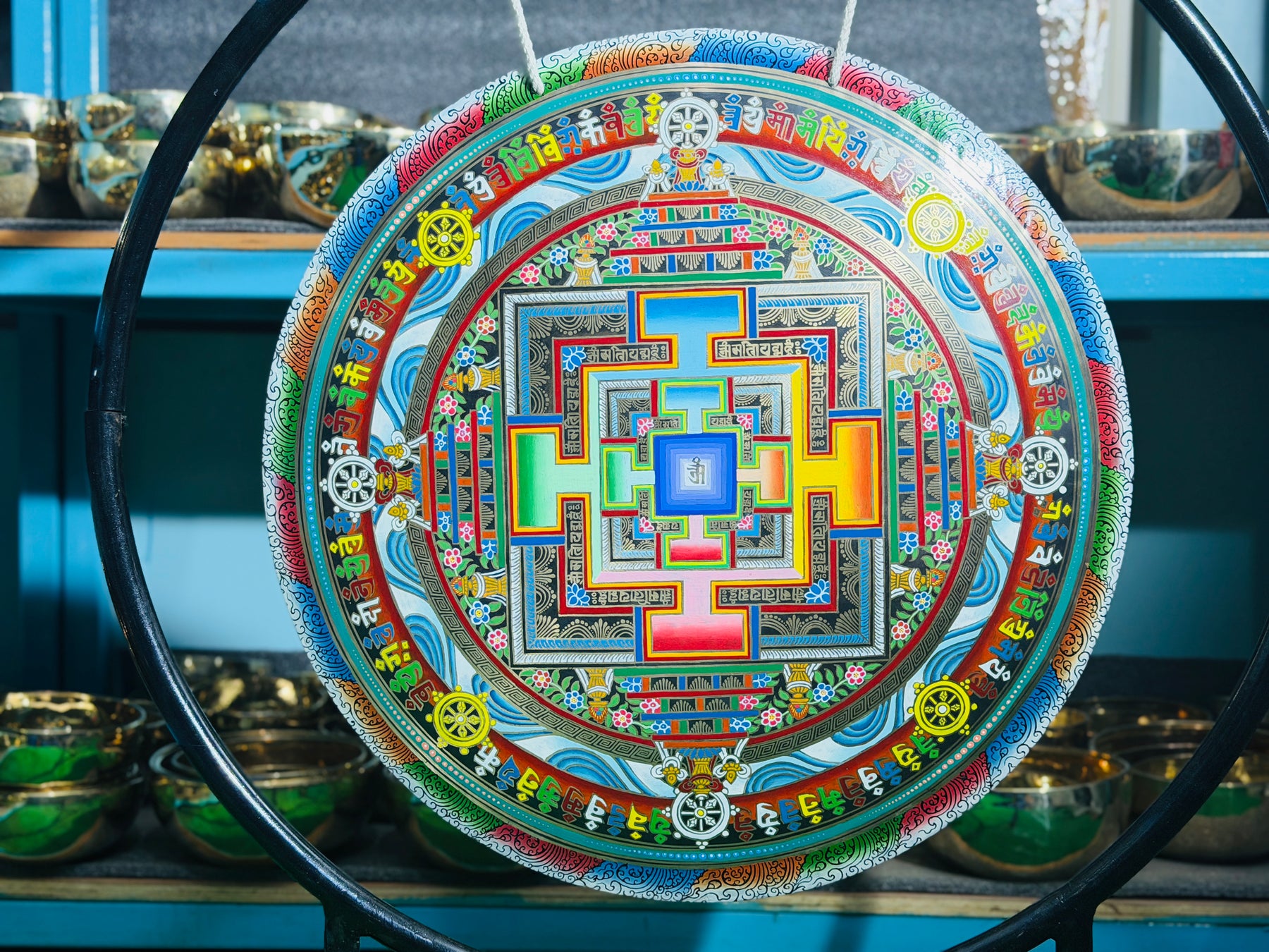 26 Inch Bronze Gong Handmade In Nepal One of One 0038