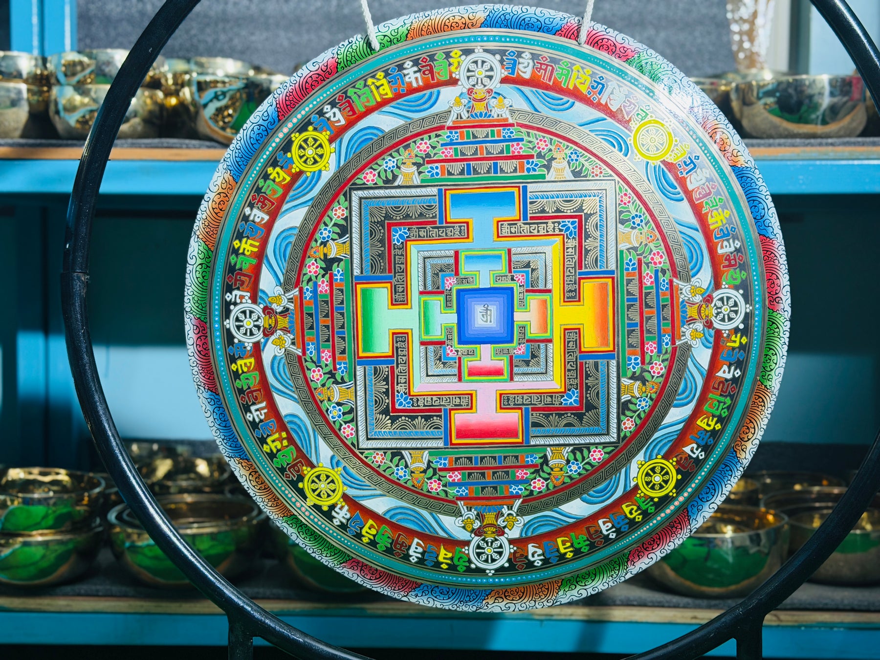 26 Inch Bronze Gong Handmade In Nepal One of One 0038